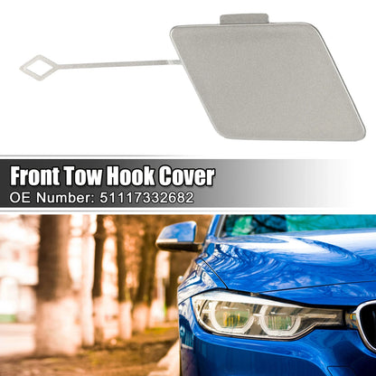 Tow Hook Cover Front Bumper for BMW 5 Series F10 F11 528i 535d 535i Gray