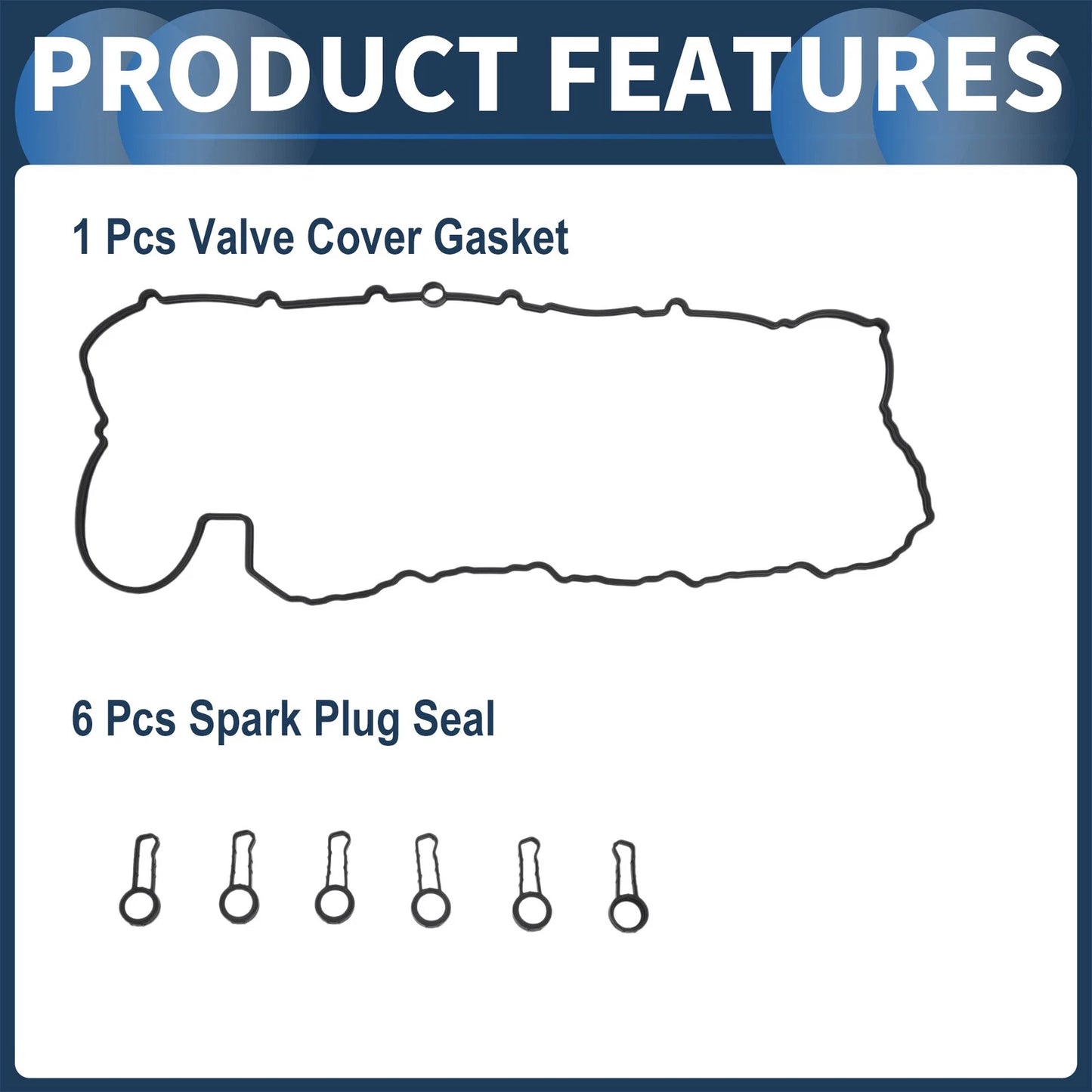 Valve Cover Gasket for BMW 3 (E90) 325d (2010 - 2011)