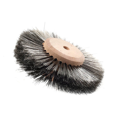 3" Stainless Steel Wire Grinding Wheel Polishing Brush for Wood Metal Jewelry
