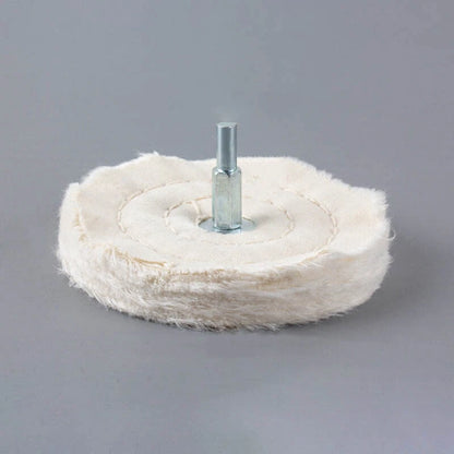 6mm Cloth Buffing Wheel Polishing Mop Pad for Rotary Tool