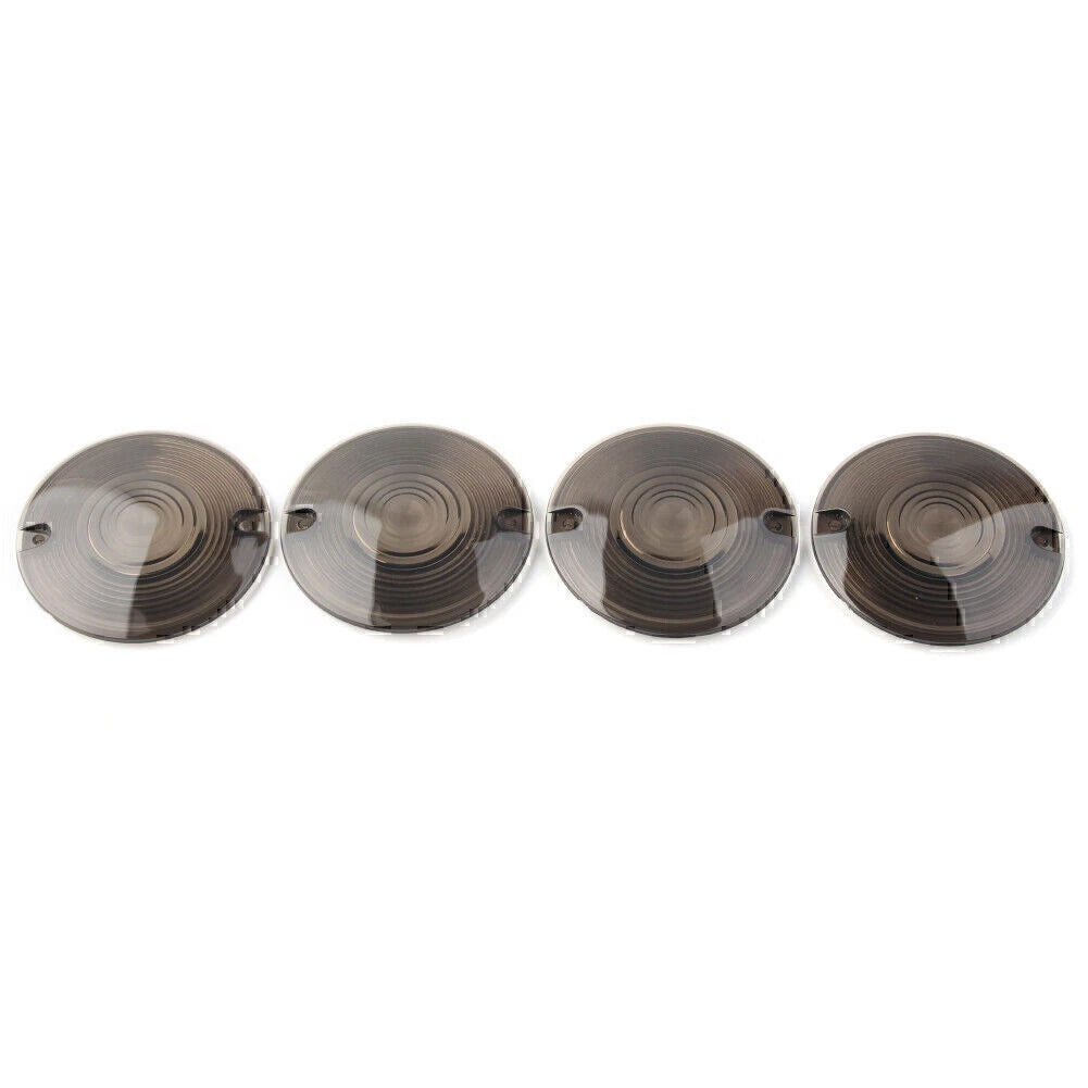 Smoke Turn Signal Lens Cover for Harley Electra Glide, Road King