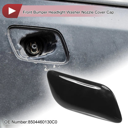 Front Right Washer Nozzle Cover for Lexus LX570 (2008-2011) Black 1 Pcs