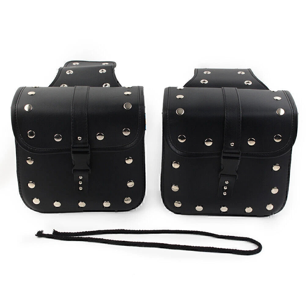 Universal Motorcycle Saddle Bags Side Storage Luggage for Bike