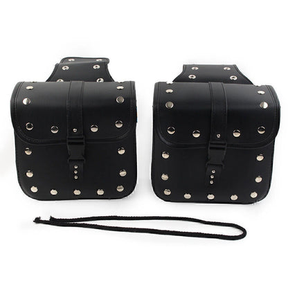 Universal Motorcycle Saddle Bags Side Storage Luggage for Bike