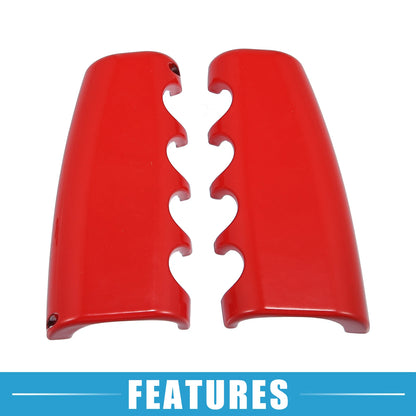 Handbrake Cover Grips Protector for Ford Mustang (2015-2021) Red