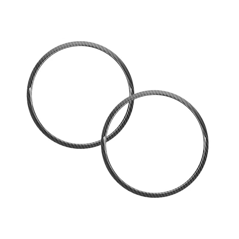 Carbon Fiber Roof Speaker Bezel Ring for Jeep Wrangler JK (2007-2014)
