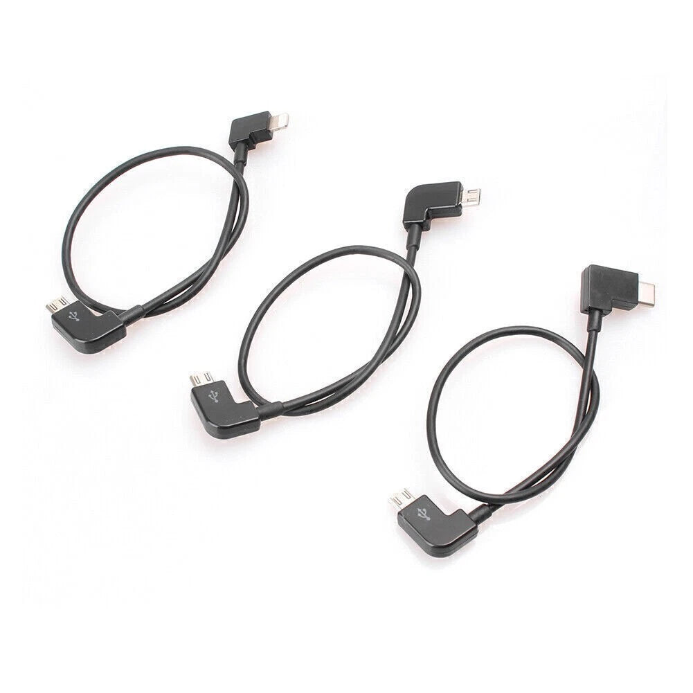 Fast Charge Type C-USB Cable OTG for DJI Spark, Mavic Pro, iPhone, Android, Samsung