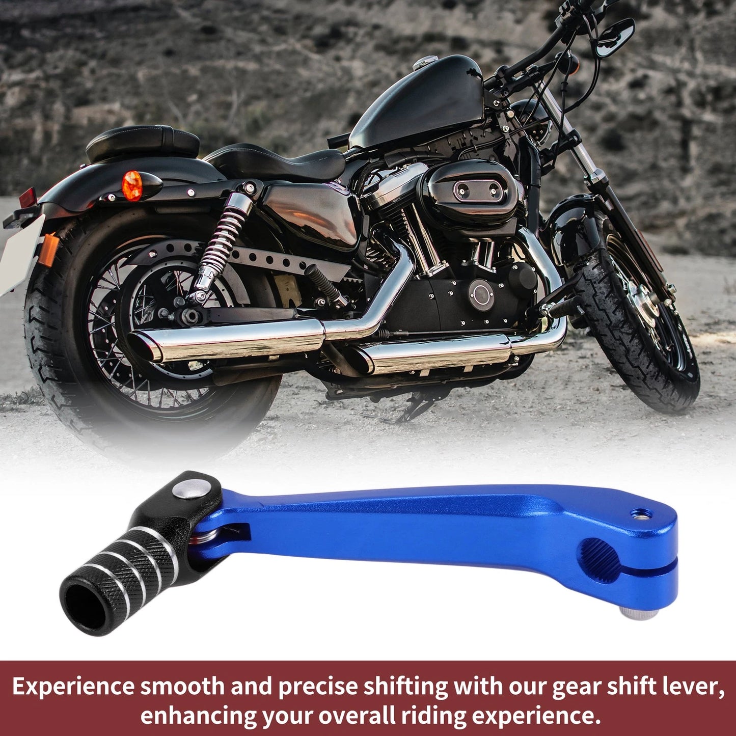 Shifter Lever for Honda CRF150F 2003-2017 - Blue Black Silver Tone