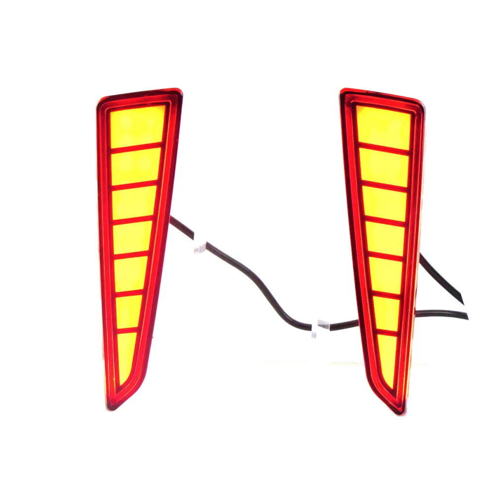Red Lens Rear Bumper Reflector Brake Signal Light for Lexus RX (2016–2018)