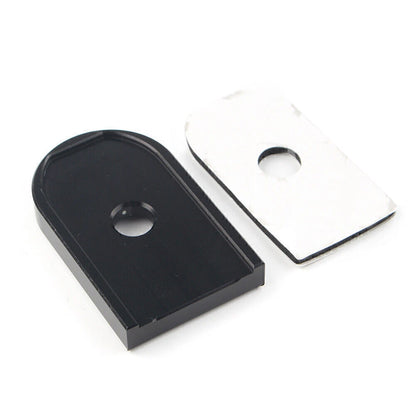 Harley Davidson Black Motorcycle Rear Seat Bolt Tab Cover Spacer Pad