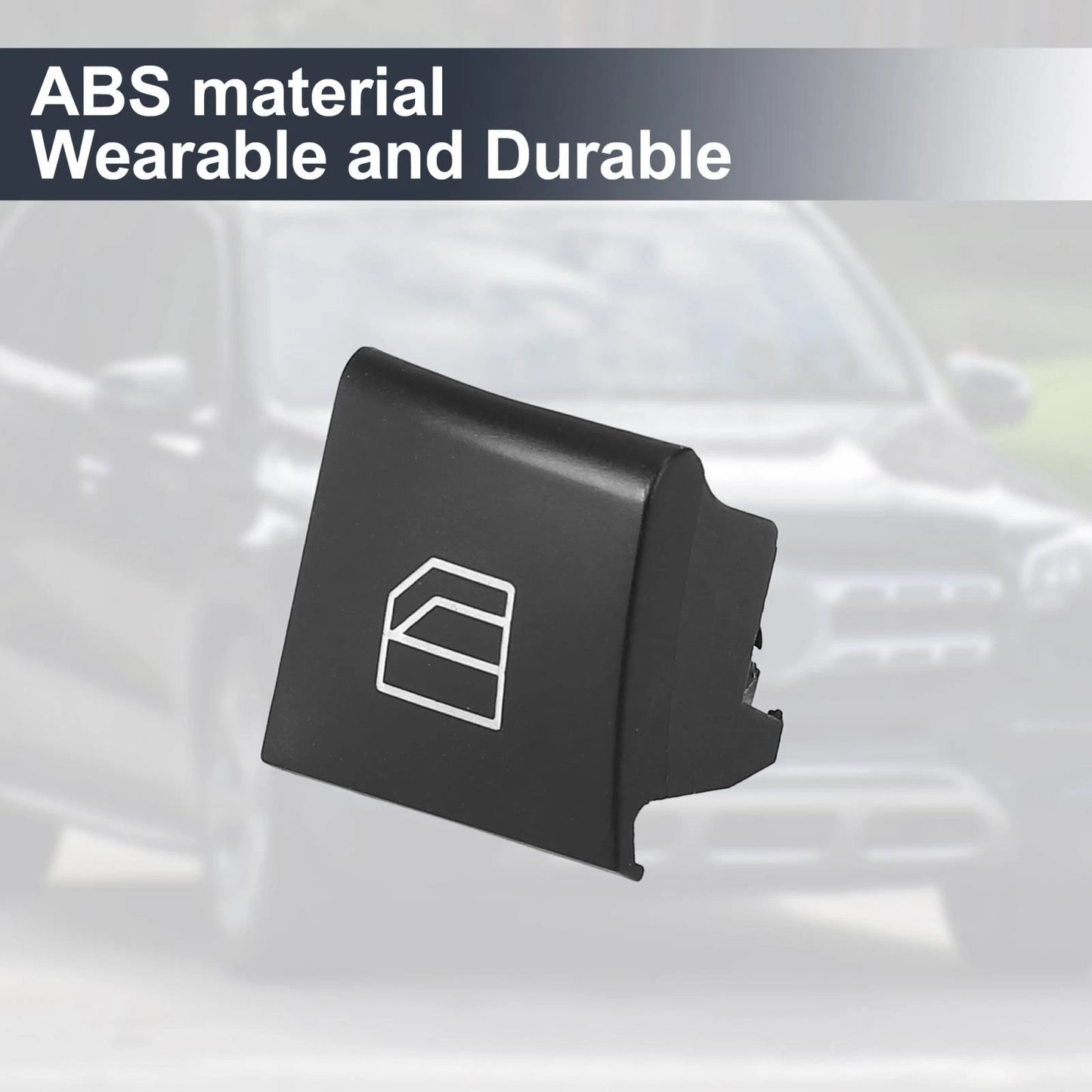4 x Driver Window Switch Button Covers for Mercedes Benz ML GL R Class (2006-2012)