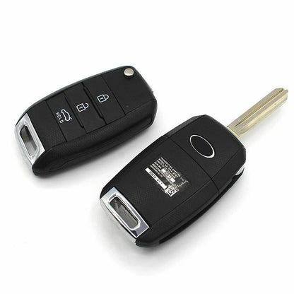 Replacement Remote Fob Key 3 Button 433MHZ 70 Chip Fit for Kia K3 Forte Sorento