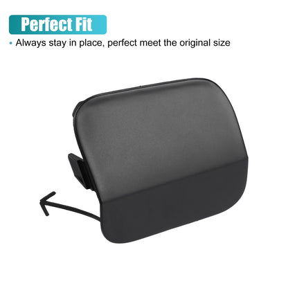 Front Right Bumper Tow Hook Cover for Toyota Highlander (2014-2019) Black