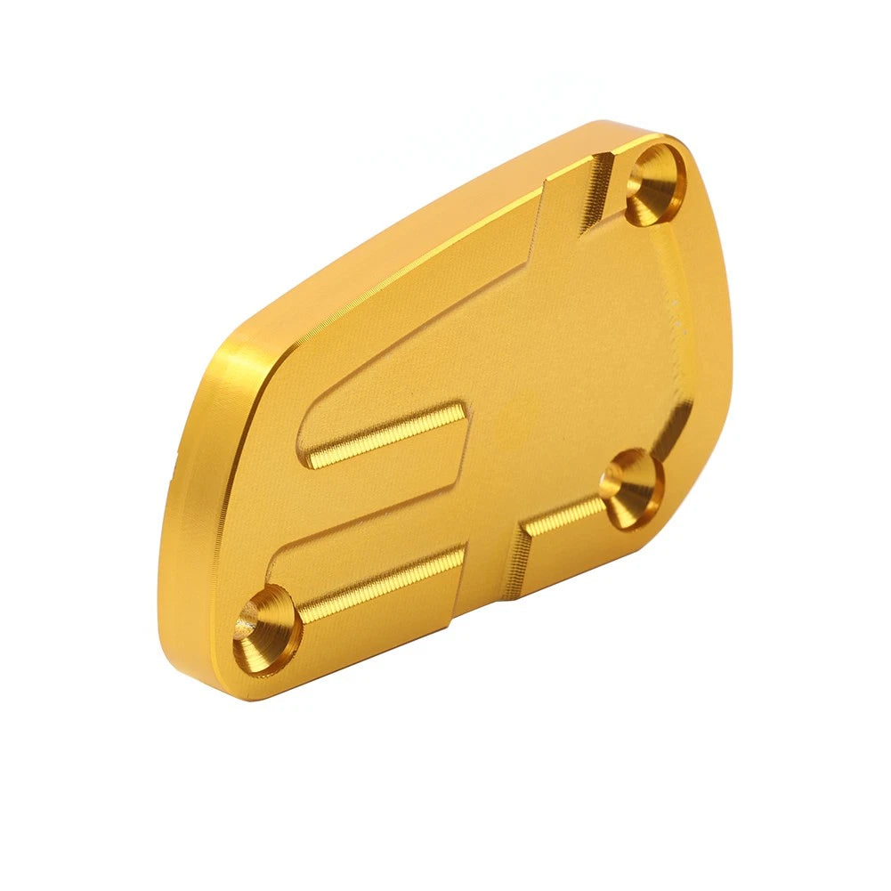 Gold Front Brake Cylinder Fluid Reservoir Cover Cap for V85TT (2018-2025)