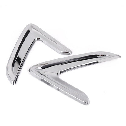 Chrome Side Body Marker Fender Air Wing Vent Trim for BMW 3 Series (2013-2018)