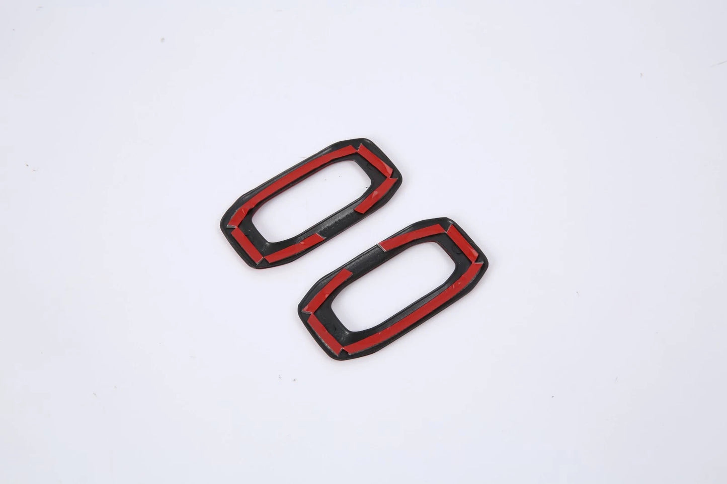 Door Lock Switch Button Cover Trim for 2018-2023 Jeep Wrangler JL ABS Red 2 x (2018-2023)