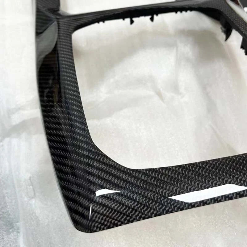 Real Carbon Fiber Center Console Panel Cover Kit fit For BMW X3 X4 X3M X4M G01