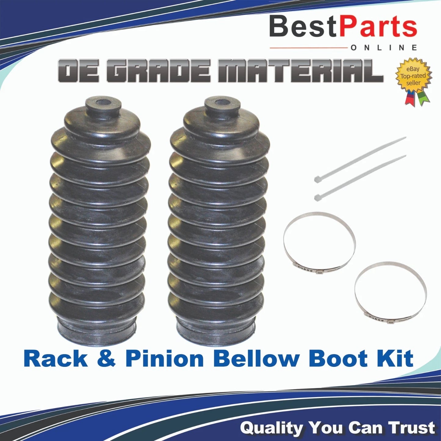 Rack and Pinion Bellow Boot Kit for Honda CRX (1984–1987)