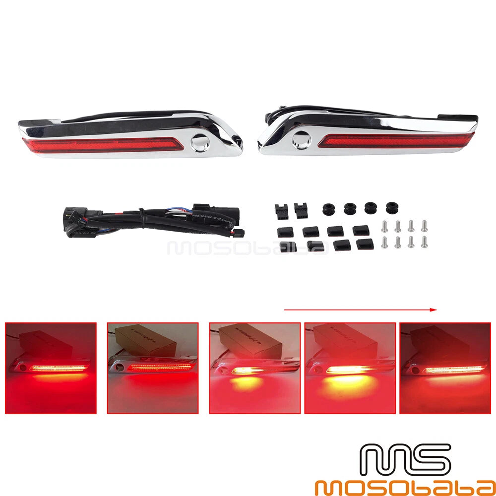 Saddlebag Latch Lights Brake Lamp for Harley Touring (2014-2023)