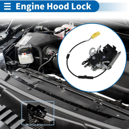 Hood Latch Assembly for BMW 5 Series F90 G30 (2016-2024) - 1 Pcs