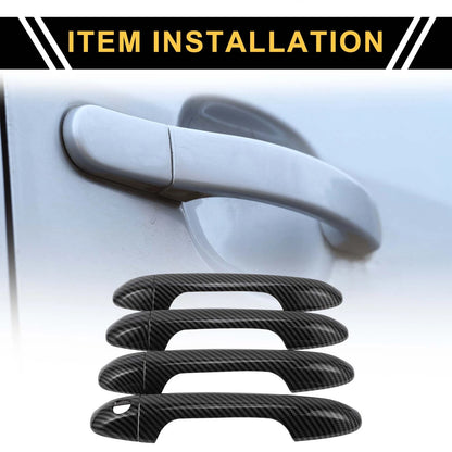 4pcs Exterior Door Handle Cover for Toyota Tacoma without Keypad (2016–2023)