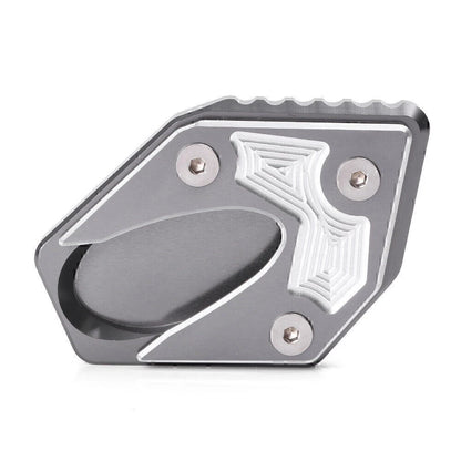 Aluminum Kickstand Side Stand Pad for Suzuki GSX250R (2017-2018) Gray