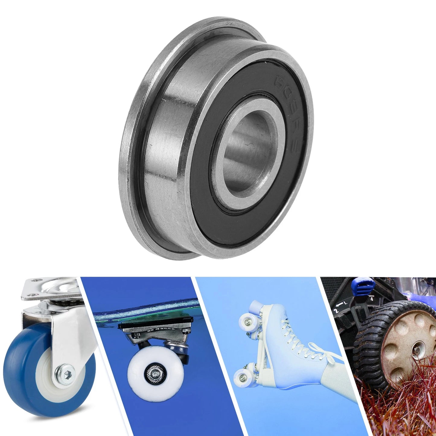 8x22x7mm Deep Groove Ball Bearings for Scooter Skateboard Wheel