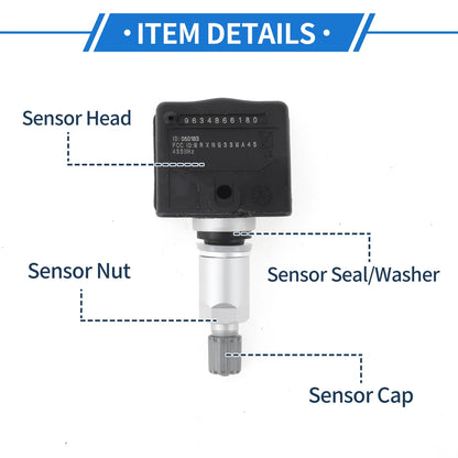 Tire Pressure Sensor for Peugeot 1007 (2005-2009)