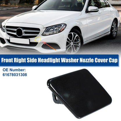 Right Front Headlight Washer Nozzle Cap for BMW 325i (2006-2013)