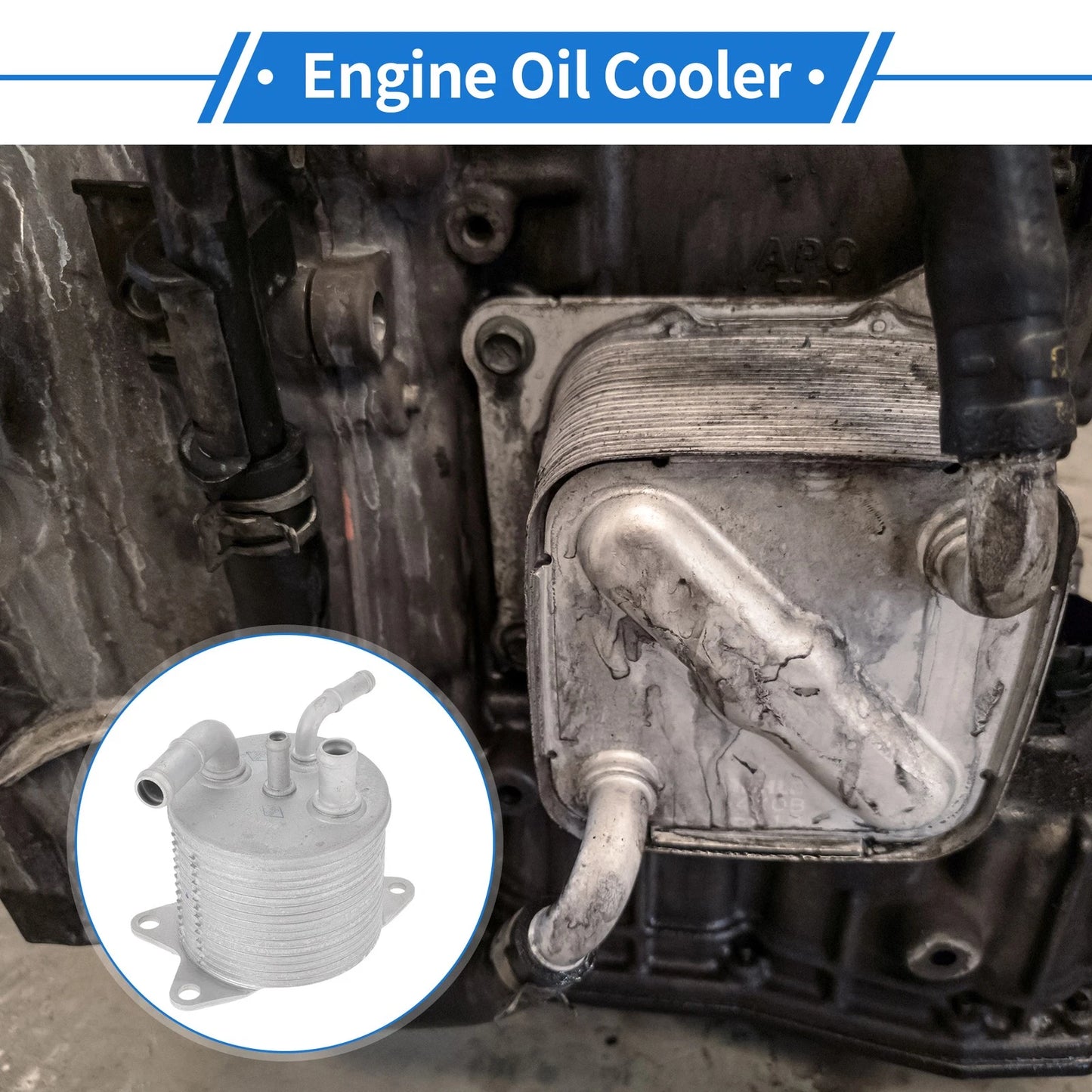 Engine Oil Cooler for Subaru Forester (2003-2018) 1 Pc