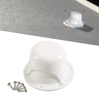 RV Plumbing Vent Cap White Plastic Roof Cover for Trailer Camper