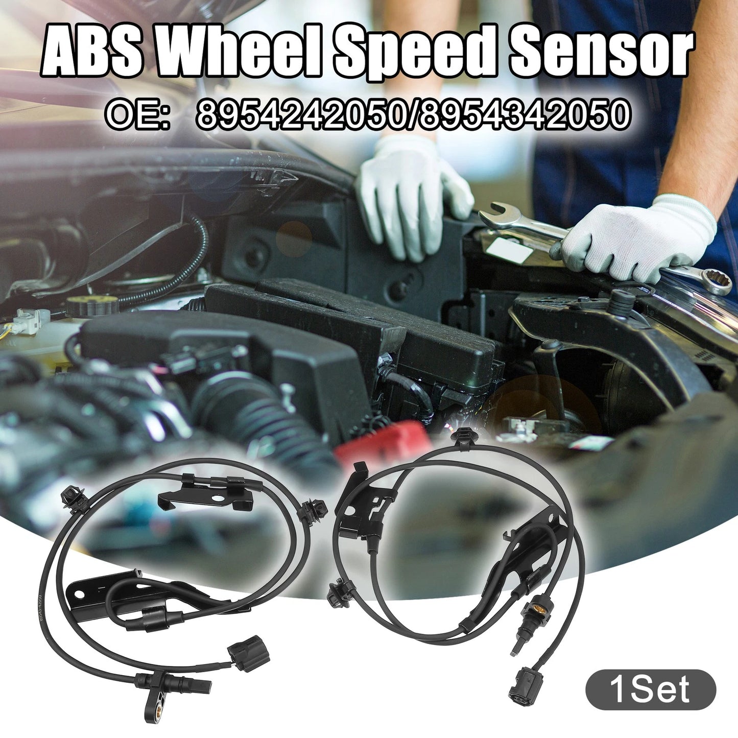 1 set Front Left Right ABS Wheel Speed Sensor for TOYOTA RAV