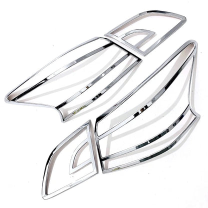ABS Chrome Tail Light Frame Cover for Nissan Sentra (2013-2018)