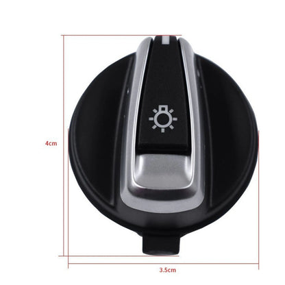 1x Black Headlight Switch for BMW 3 Series E84 E90 X1 (2007-2013)