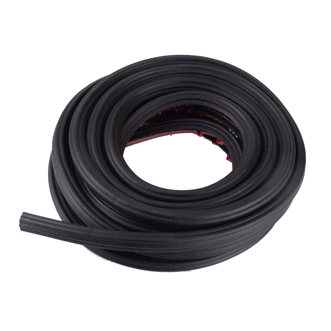 3-Layer Rubber Car Door Seal Strips Weatherstrip for Universal Vehicles 5M