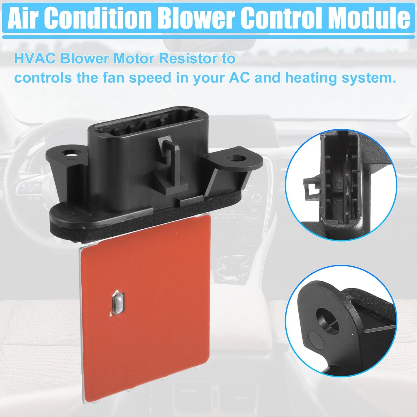 HVAC Blower Motor Resistor AC Blower Control Module for Chevrolet Cobalt