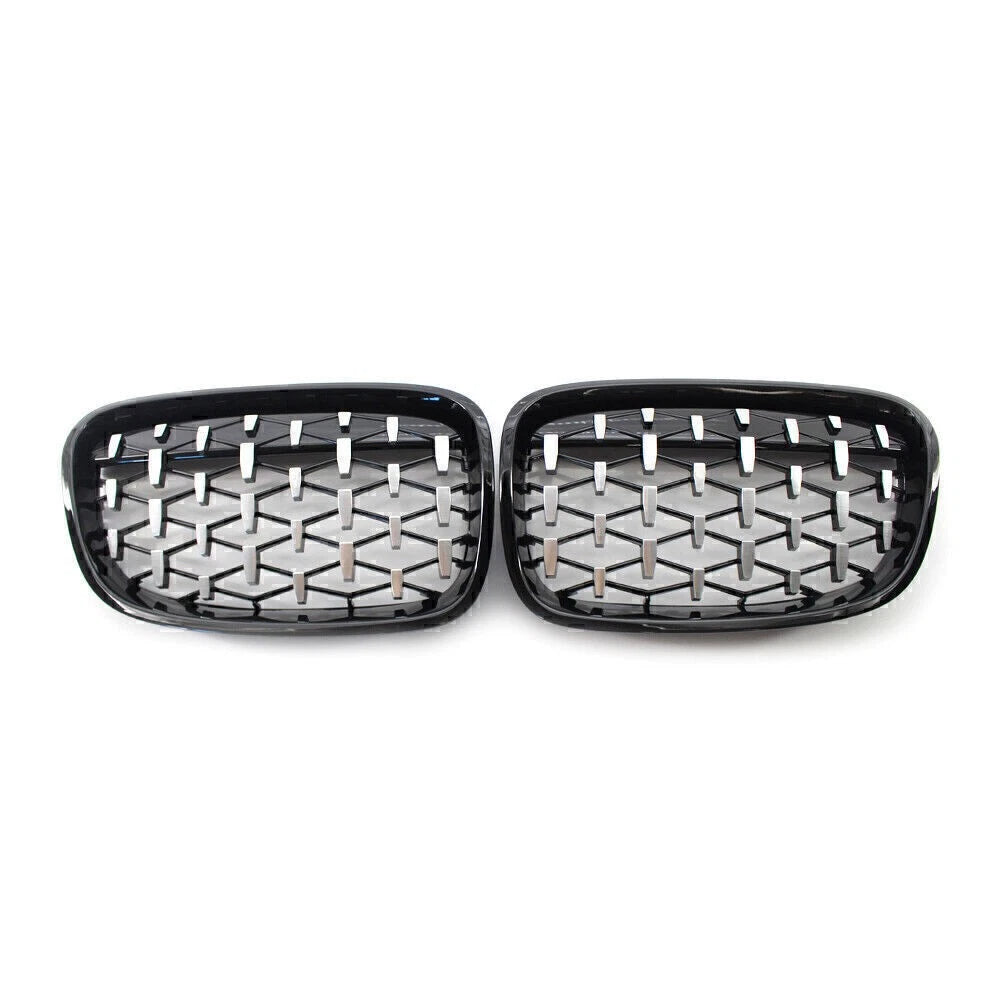 Black Front Mesh Grill for BMW 1 Series F20 (2011-2014)