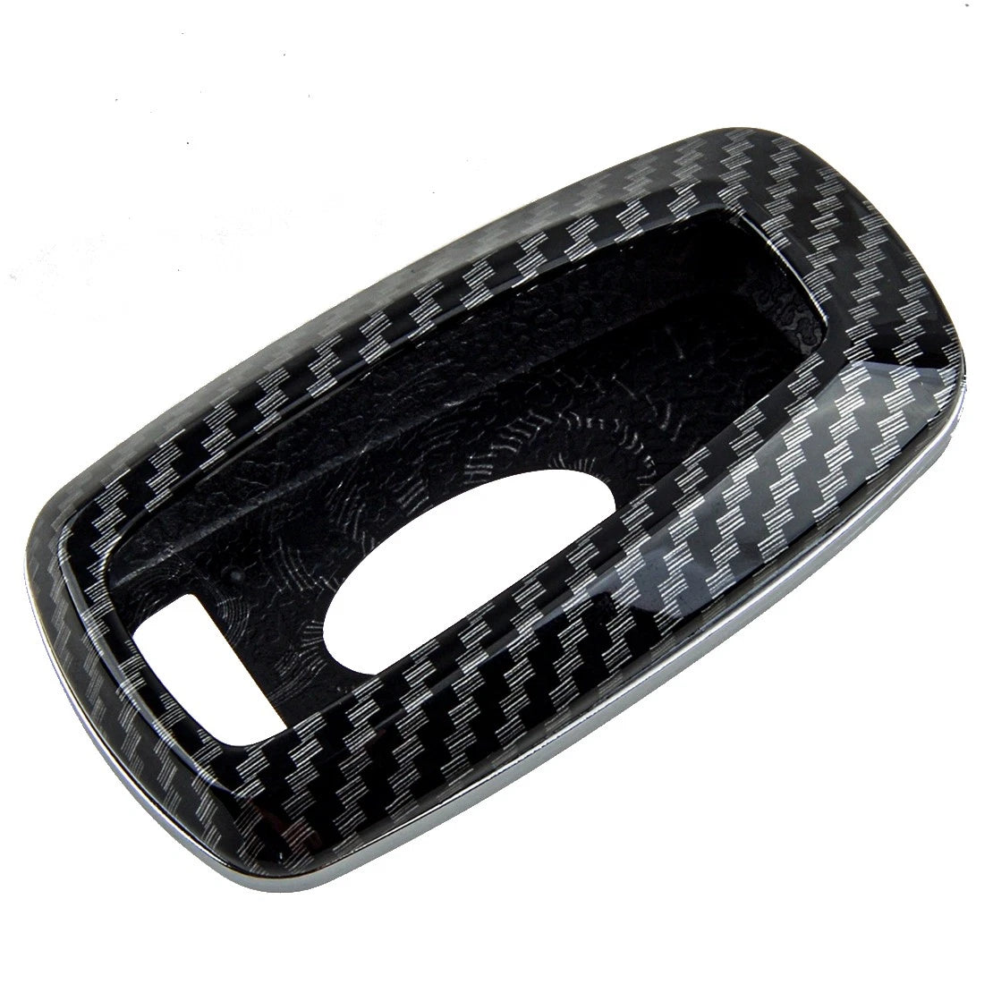 ABS Carbon Fiber Smart Keyring Cover Case for Ford Focus Mondeo Ranger