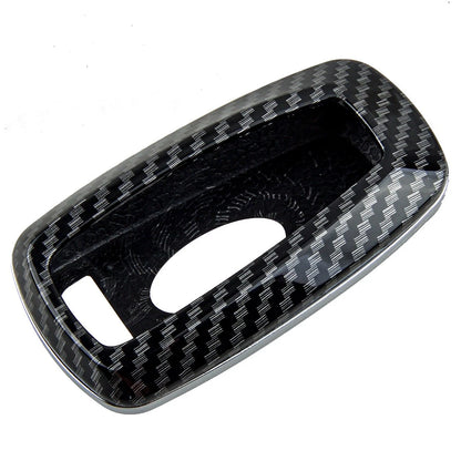 ABS Carbon Fiber Smart Keyring Cover Case for Ford Focus Mondeo Ranger