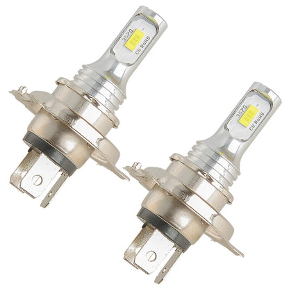 H4 9003 LED Bulbs High-Low Beam Motorcycle Headlight White 6000K