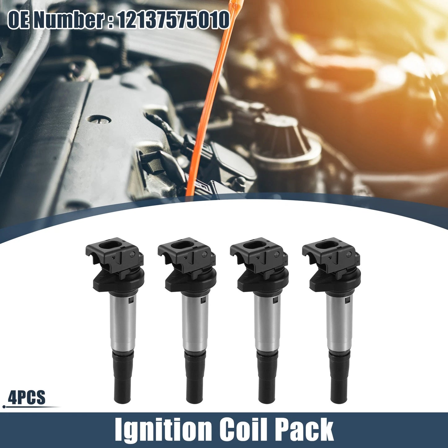 4 x Ignition Coil Pack for Mini Cooper (2002-2008)