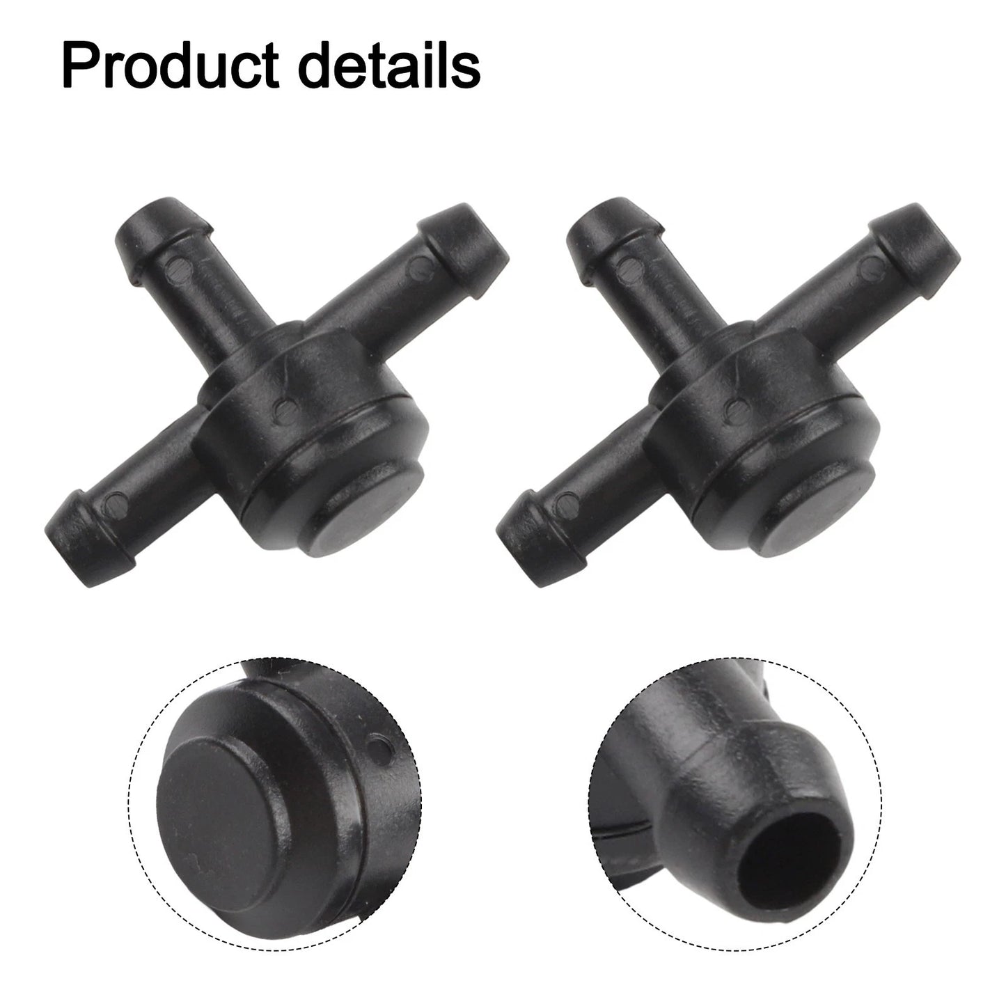 Washer Valve Set Black Plastic for C30 C70 S40 S60 S80 V50 V70 XC60