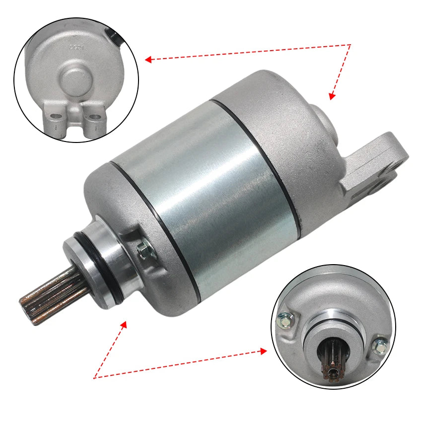 Starter Motor for KTM 400 EXC, 520 EXC, 540 SXS, 450/530 XC-W, 525 XC (2000-2010)
