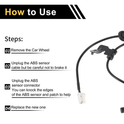 ABS Wheel Speed Sensor for Kia Carens (2013-2015) Rear Right