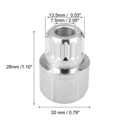 Anti Theft Wheel Lock Lug Nut Key for BMW (2017-2023)