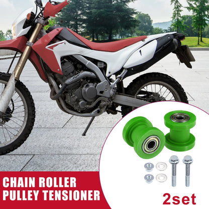 8mm Chain Roller Pulley Tensioner 2 x Set for Motorcycle Mini Bike ATV