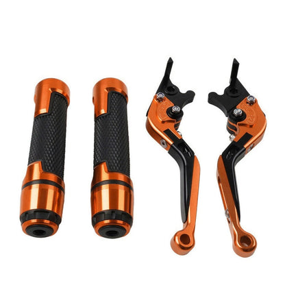 Folding Extendable Brake Clutch Levers Grips Set for Kawasaki ZX10R (2004-2023)