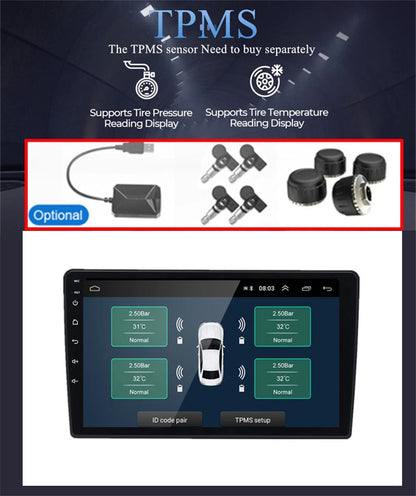 9'' Car Stereo GPS Navigation for Chrysler 200 (2011-2014)