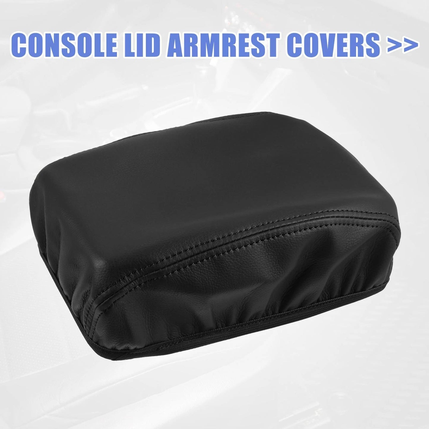 Black Armrest Protector Cover for Mazda 6 (2014-2018)