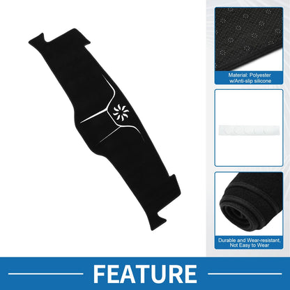 Dashboard Cover Mat for Ford Mustang Mach-E Sun Protector Black